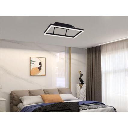 Plafón LED regulable de superficie LED/40W/230V 3000-6500K + mando a distancia