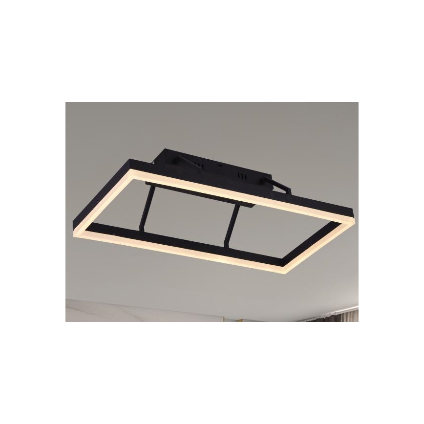 Plafón LED regulable de superficie LED/40W/230V 3000-6500K + mando a distancia