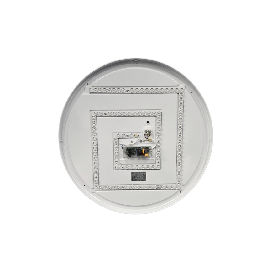 Plafón LED regulable INDUS LED/60W/230V 2700-6500K diá. 58 cm + control remoto