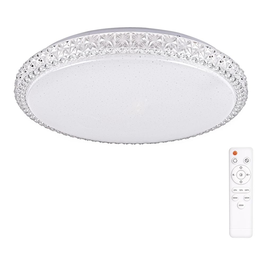 Plafón LED regulable IRINA LED/48W/230V con mando a distancia
