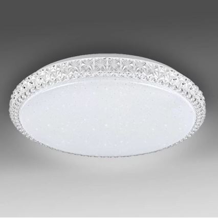 Plafón LED regulable IRINA LED/48W/230V con mando a distancia