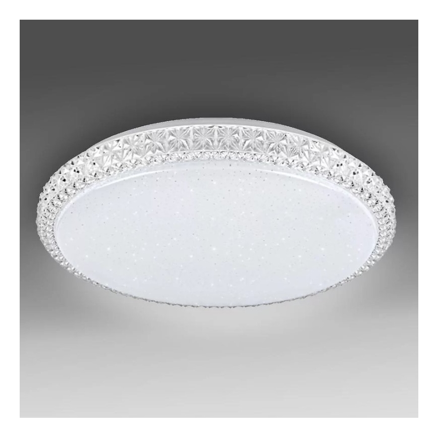 Plafón LED regulable IRINA LED/48W/230V con mando a distancia