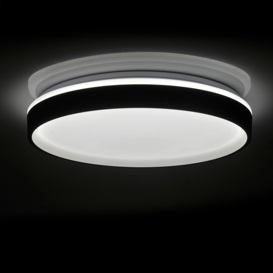 Luz de techo LED regulable para baño JADWIGA LED/72W/230V diá. 48 cm 3000-6000K IP44 + control remoto