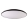 Plafón LED regulable KERN LED/80W/230V 3000-6000K diá. 80 cm negro + control remoto