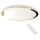 Plafón LED regulable LAYLA LED/50W/230V 3000/4000/6000K dorado + mando a distancia