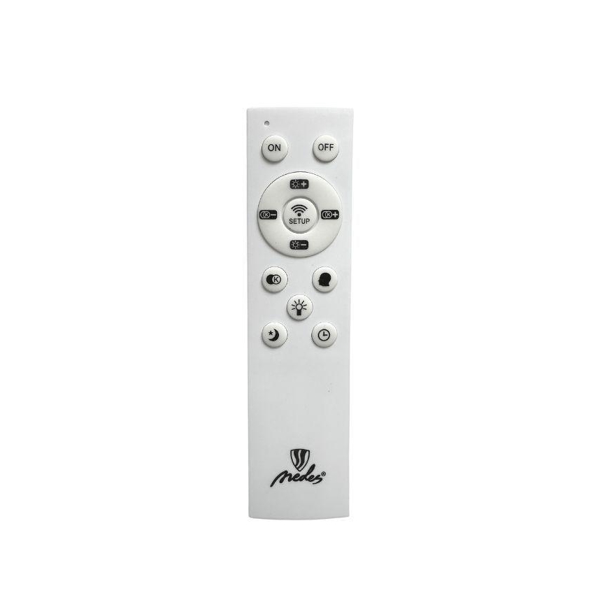 Plafón LED regulable LED/110W/230V 3000-6500K blanco + control remoto