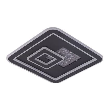 Plafón LED regulable LED/110W/230V 3000-6500K negro + control remoto