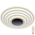 Plafón LED regulable LED/125W/230V 3000-6500K diá. 50 cm + control remoto