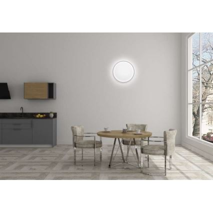 Plafón LED regulable LED/24W/230V + mando a distancia redondo 2700K-6500K