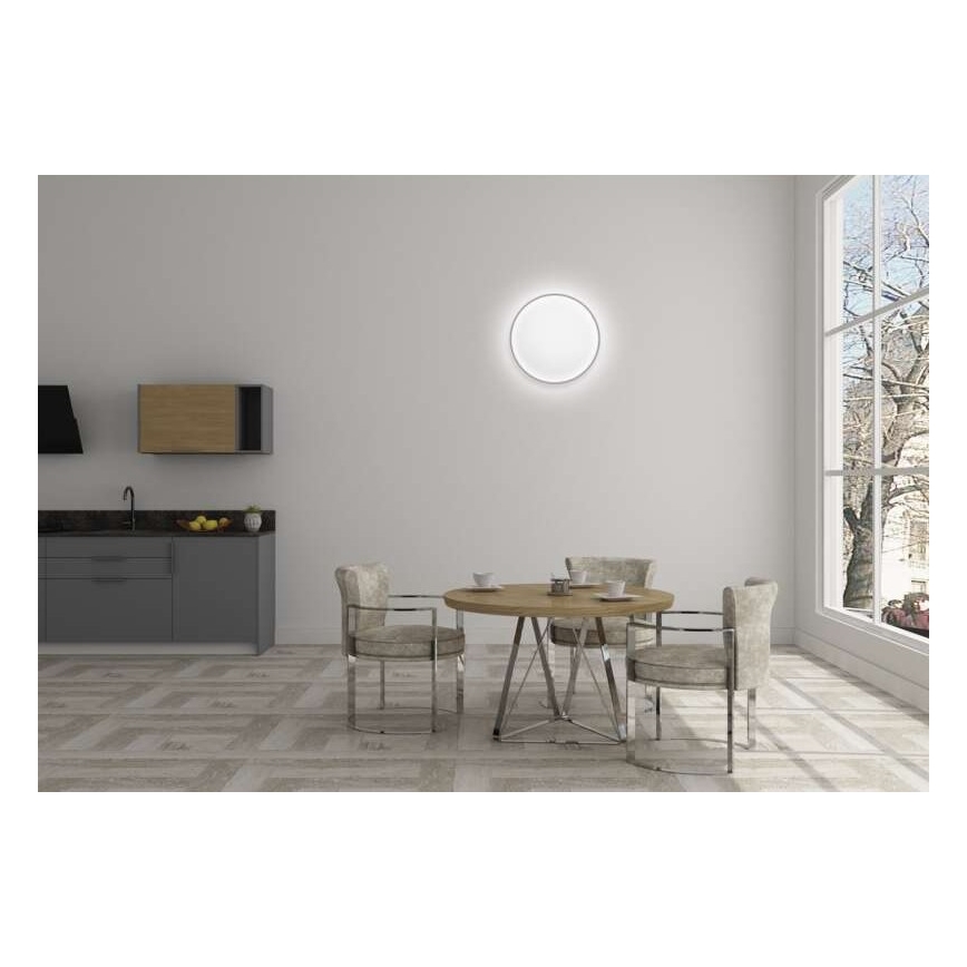 Plafón LED regulable LED/24W/230V + mando a distancia redondo 2700K-6500K