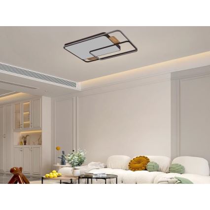 Plafón LED regulable LED/280W/230V 3000-6500K + mando a distancia