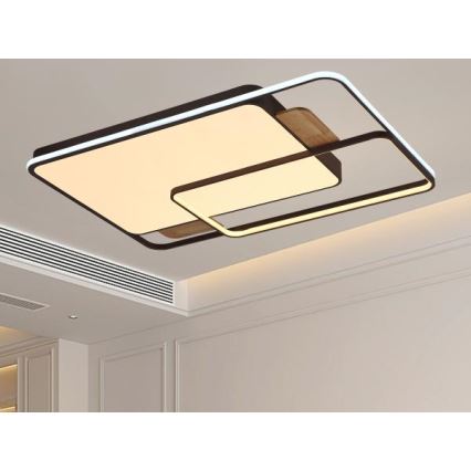 Plafón LED regulable LED/280W/230V 3000-6500K + mando a distancia