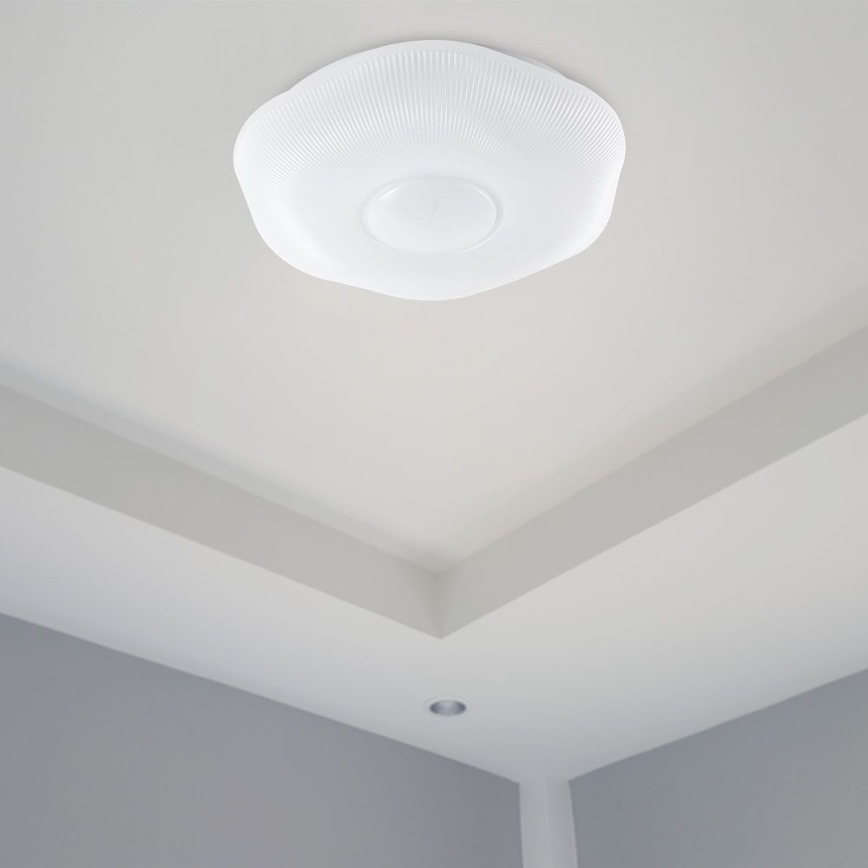 Plafón LED regulable LED/40W/230V 3000-6500K 40 cm blanco + control remoto