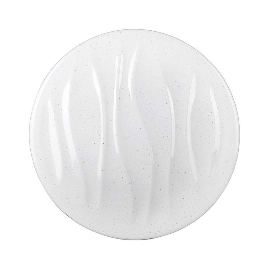 Plafón LED regulable LED/40W/230V 3000K/4000K/6500K diá. 39,5 cm + control remoto