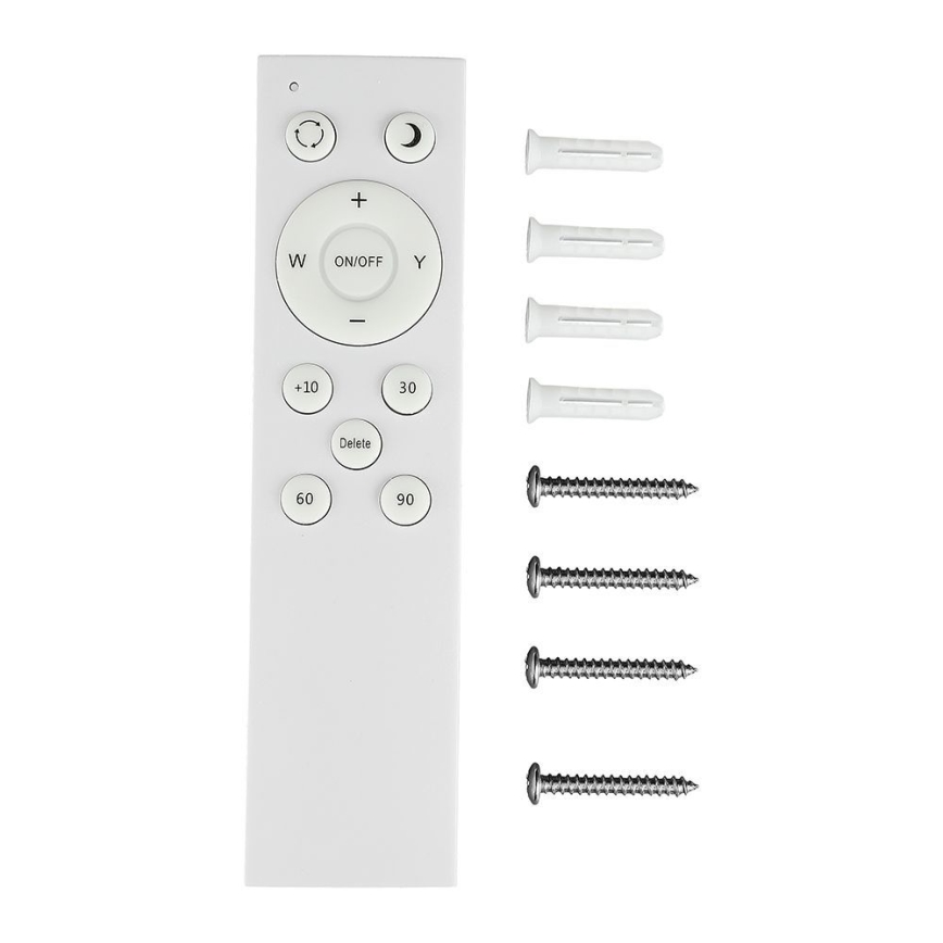 Plafón LED regulable LED/40W/230V 3000K/4000K/6500K diá. 56,5 cm + control remoto