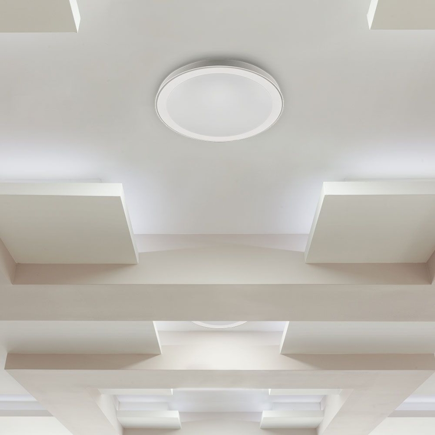 Plafón LED regulable LED/40W/230V 3000K/4000K/6500K diá. 51 cm + control remoto