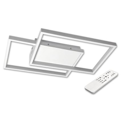 Plafón LED regulable LED/45W/230V 3000-6500K blanco + control remoto