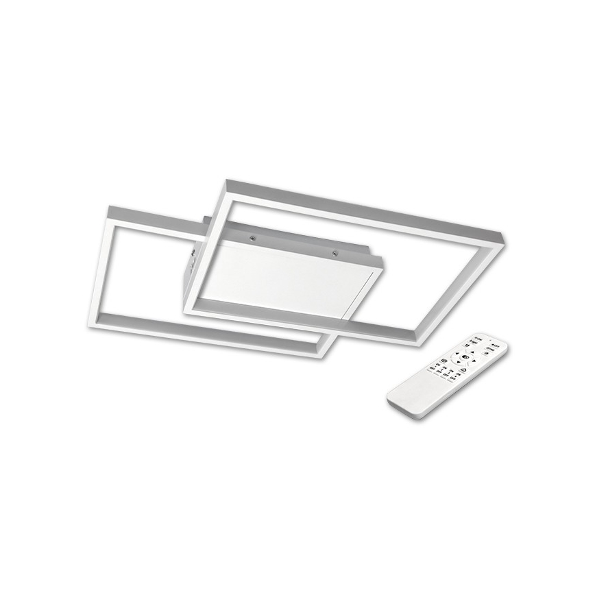 Plafón LED regulable LED/45W/230V 3000-6500K blanco + control remoto