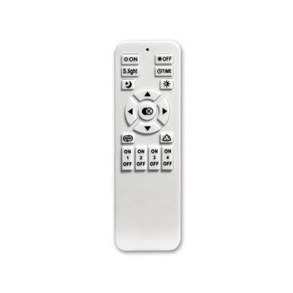 Plafón LED regulable LED/45W/230V 3000-6500K blanco + control remoto