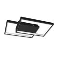 Plafón LED regulable LED/45W/230V 3000-6500K negro + control remoto