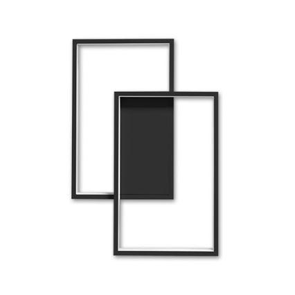 Plafón LED regulable LED/45W/230V 3000-6500K negro + control remoto
