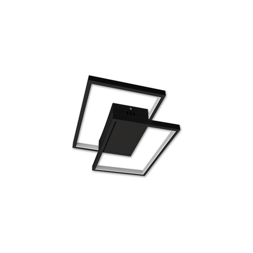 Plafón LED regulable LED/45W/230V 3000-6500K negro + control remoto