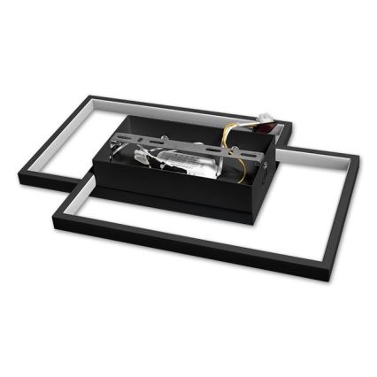 Plafón LED regulable LED/45W/230V 3000-6500K negro + control remoto