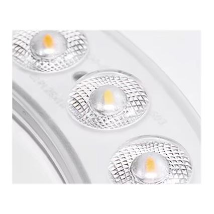 Plafón LED regulable LED/60W/230V 3000-6500K diá. 60 cm negro + control remoto