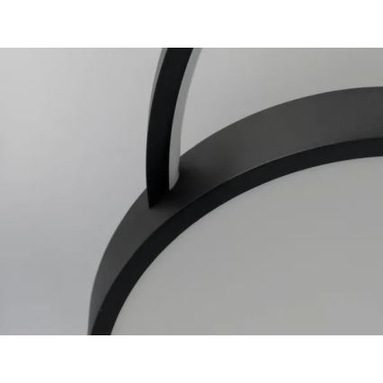 Plafón LED regulable LED/60W/230V 3000-6500K negro + control remoto