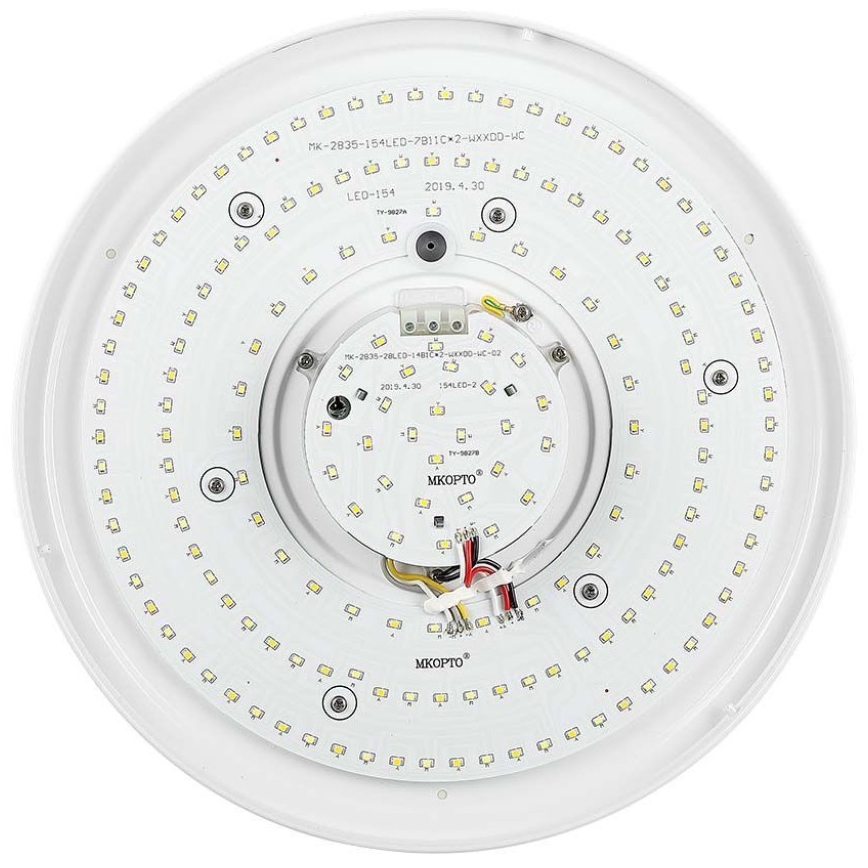 Plafón LED regulable LED/60W/230V 3000K/4000K/6500K diá. 50 cm + control remoto