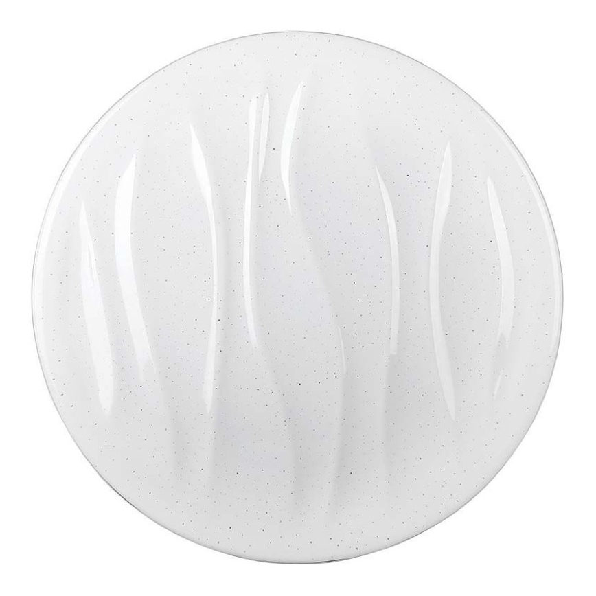 Plafón LED regulable LED/60W/230V 3000K/4000K/6500K diá. 50 cm + control remoto