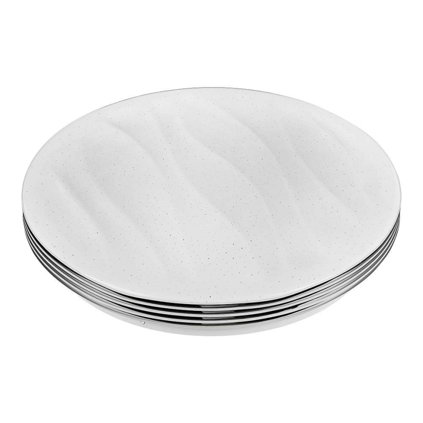 Plafón LED regulable LED/60W/230V 3000K/4000K/6500K diá. 50 cm + control remoto