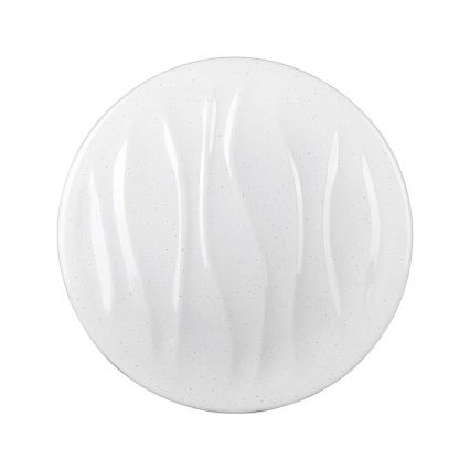 Plafón LED regulable LED/60W/230V 3000K/4000K/6500K diá. 50 cm + control remoto