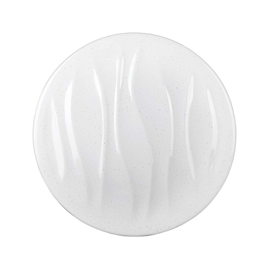 Plafón LED regulable LED/60W/230V 3000K/4000K/6500K diá. 50 cm + control remoto