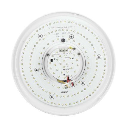 Plafón LED regulable LED/60W/230V 3000K/4000K/6500K diá. 50 cm + control remoto
