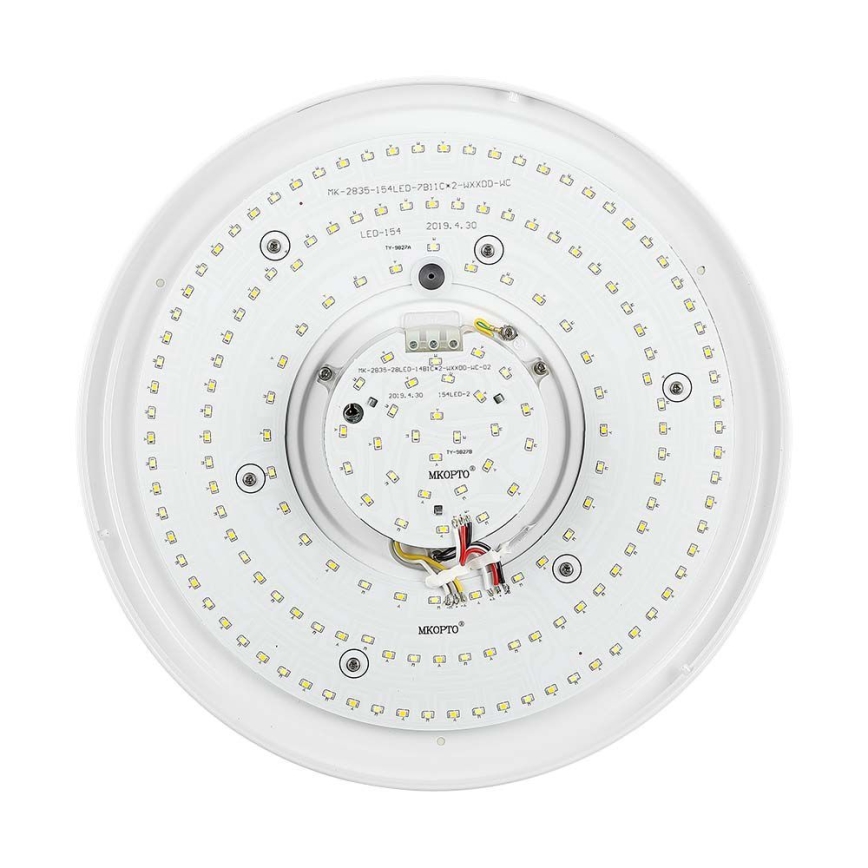 Plafón LED regulable LED/60W/230V 3000K/4000K/6500K diá. 50 cm + control remoto