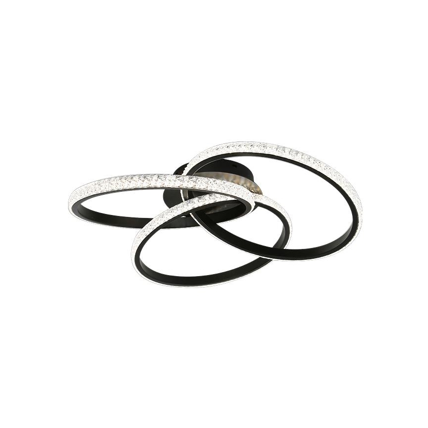 Plafón LED regulable LED/70W/230V 3000-6500K negro + control remoto