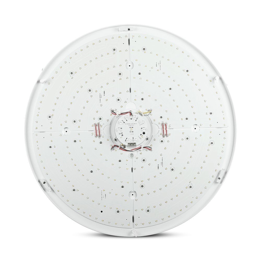 Plafón LED regulable LED/72W/230V 3000-6500K diá. 67 cm blanco + control remoto