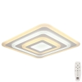 Plafón LED regulable LED/77W/230V 3000-6500K 49,5x49,5 cm + control remoto
