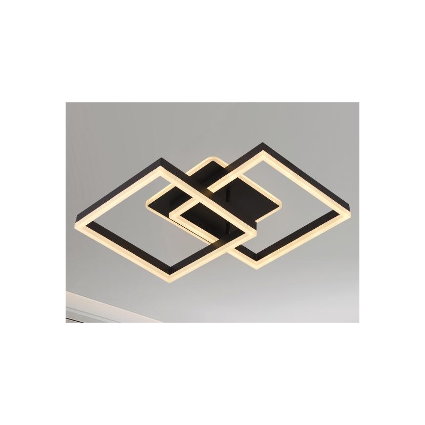 Plafón LED regulable LED/80W/230V 3000-6500K + control remoto