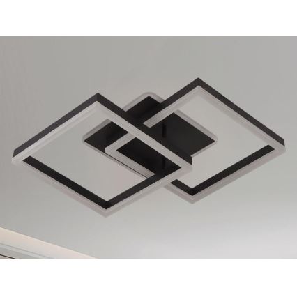 Plafón LED regulable LED/80W/230V 3000-6500K + control remoto
