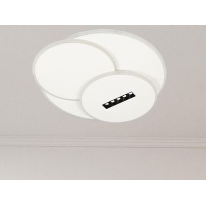 Plafón LED regulable LED/90W/230V 3000-6500K blanco + control remoto