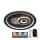 Plafón LED regulable LED/95W/230V 3000-6500K negro + control remoto