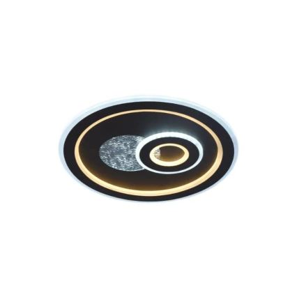Plafón LED regulable LED/95W/230V 3000-6500K negro + control remoto
