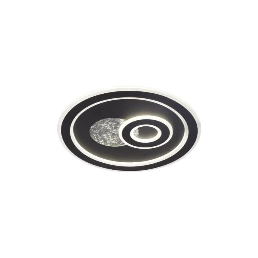 Plafón LED regulable LED/95W/230V 3000-6500K negro + control remoto