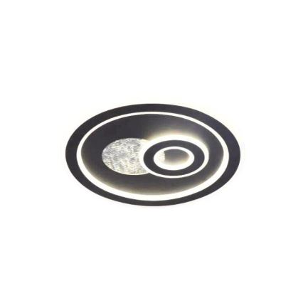 Plafón LED regulable LED/95W/230V 3000-6500K negro + control remoto
