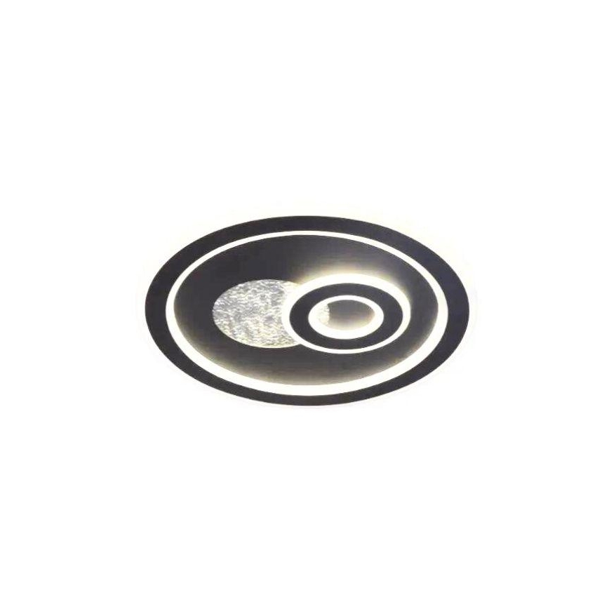 Plafón LED regulable LED/95W/230V 3000-6500K negro + control remoto
