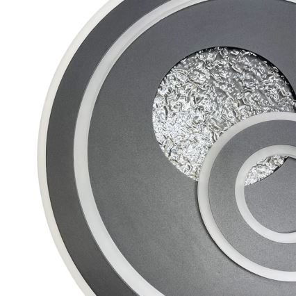 Plafón LED regulable LED/95W/230V 3000-6500K negro + control remoto