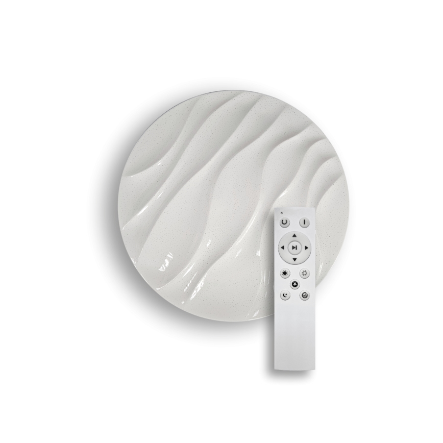 Plafón LED regulable LIKA LED/36W/230V 2700-6500K diá. 48 cm + control remoto
