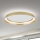 Plafón LED regulable MANTA LED/38W/230V 2700/3000/4000K diá. 45 cm dorado